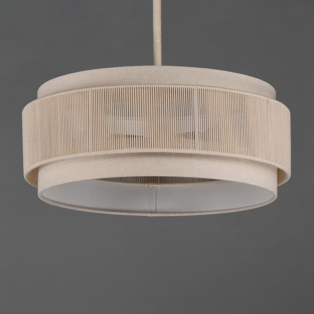 Seacliff 3 Light Pendant 22.5 Inch Tall and 20 Inch Wide by Maxim