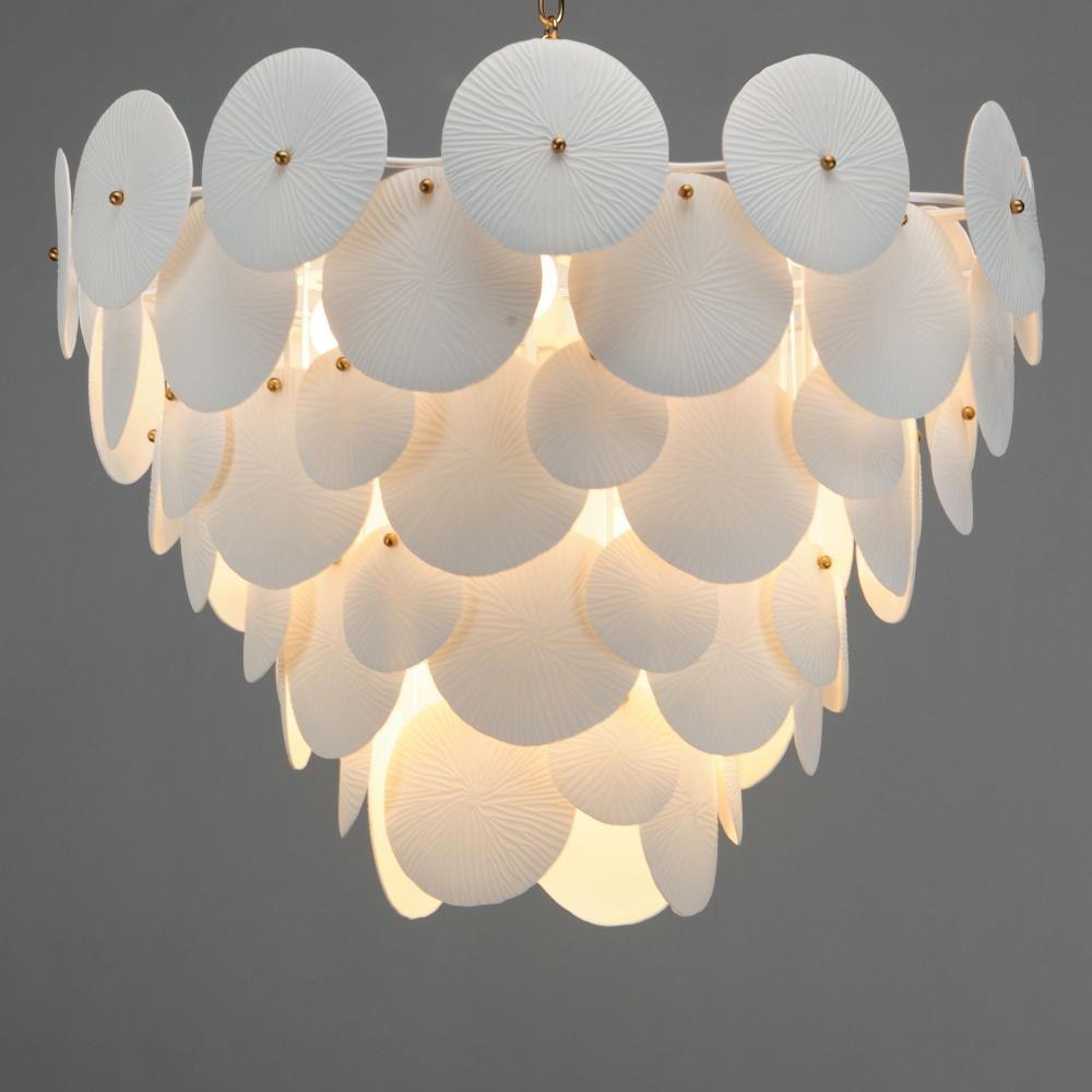 Isla 8 Light Chandelier 22.25 Inch Tall and 28.75 Inch Wide by
