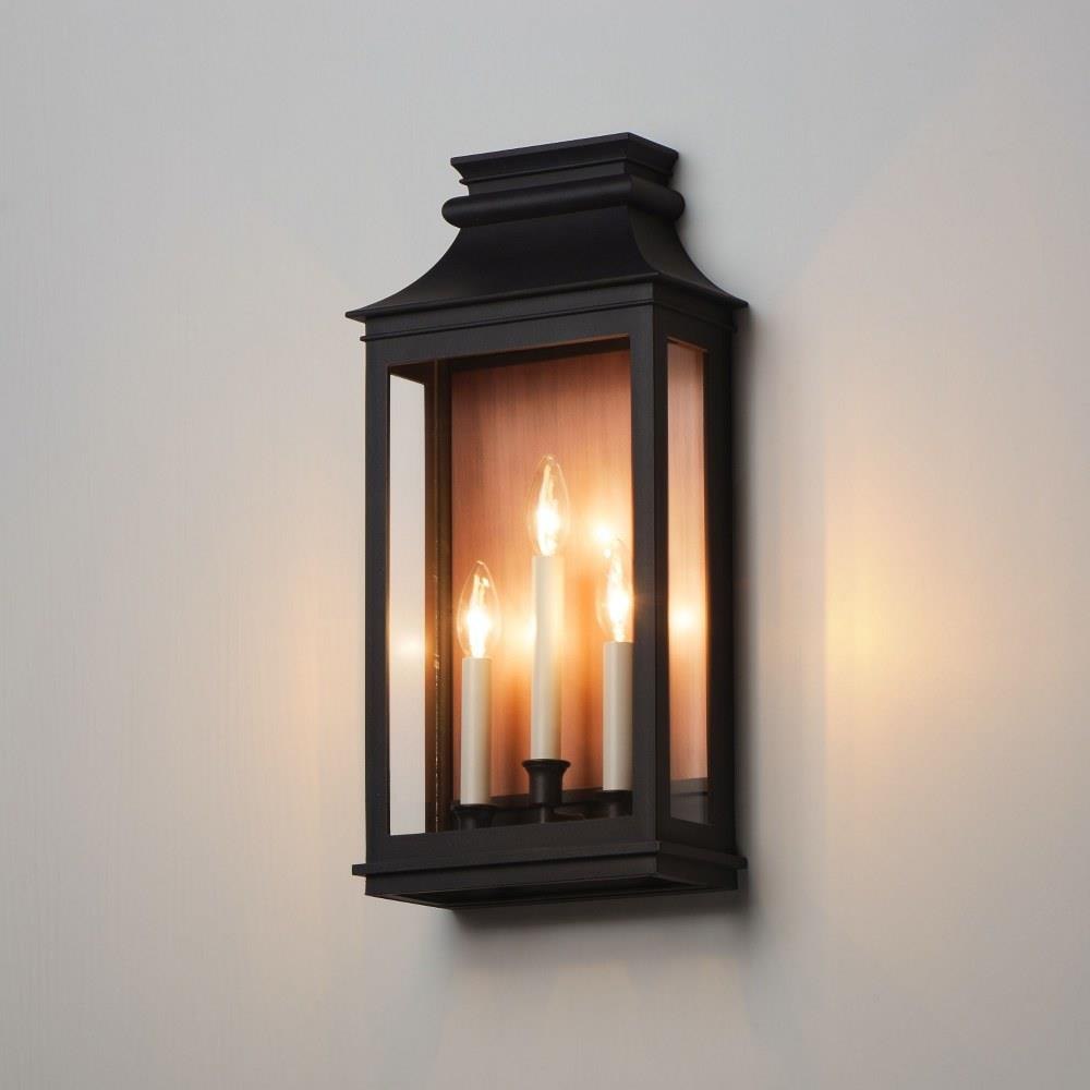 Savannah Vx 3 Light Outdoor Candle Style Wall Lantern by Maxim