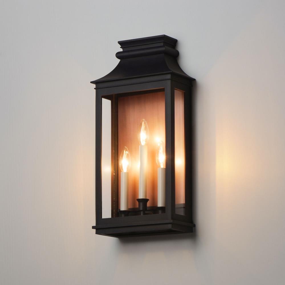 Savannah Vx 3 Light Outdoor Candle Style Wall Lantern by Maxim