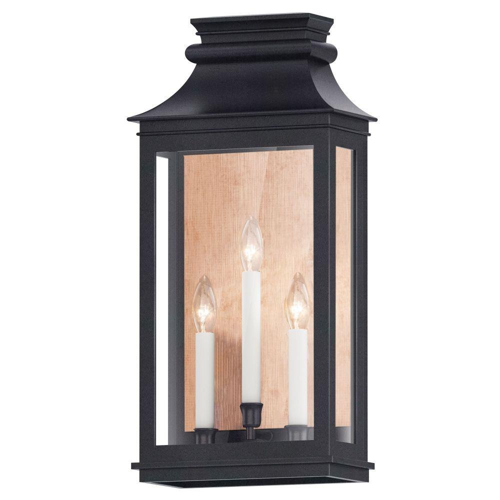 Savannah Vx 3 Light Outdoor Candle Style Wall Lantern by Maxim