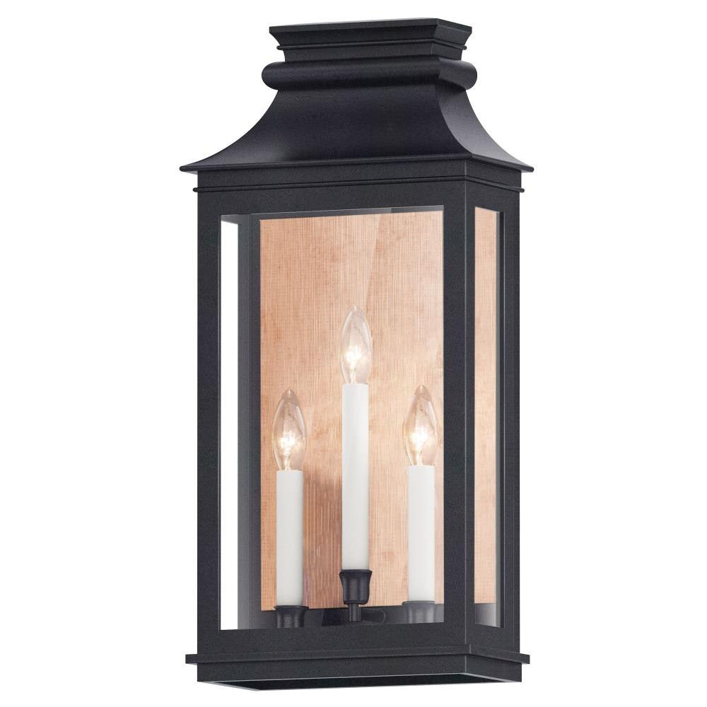 Savannah Vx 3 Light Outdoor Candle Style Wall Lantern by Maxim