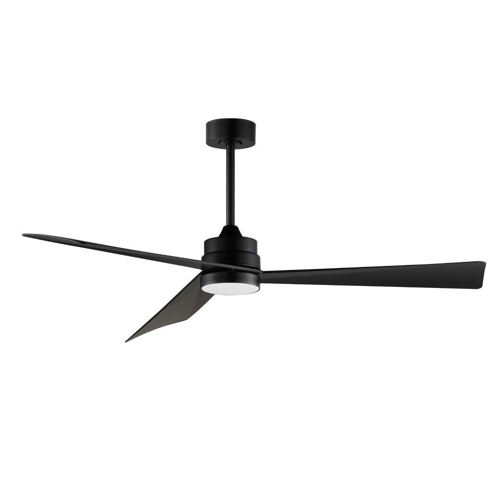 Vortex 3 Blade Outdoor Ceiling Fan with Light Kit 60 Inch Wide by